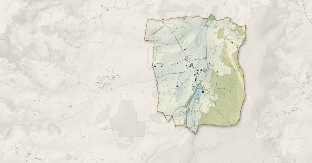 Portrait cartographique de Passy : relief, eau, forêts, bâti et voies, calculés à partir des données de l'IGN