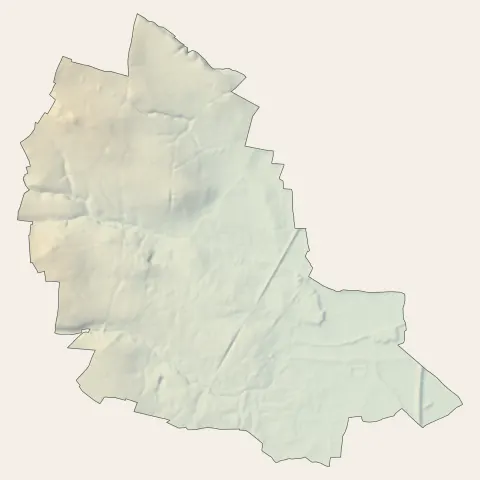 Romanèche-Thorins : relief