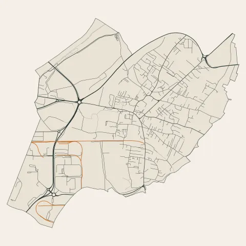 Saint-Marcel : voies