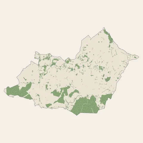 Saint-Vallier : bois, forêts et landes