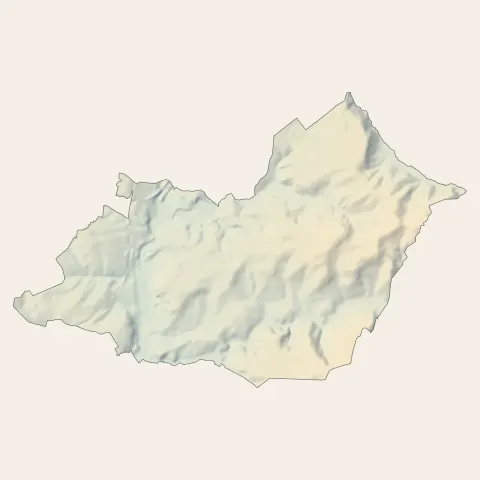 Saint-Vallier : relief