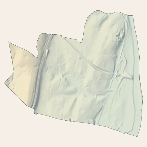 Sancé : relief