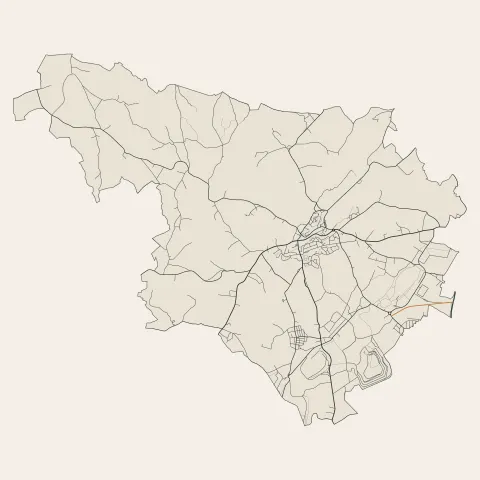 Sanvignes-les-Mines : voies
