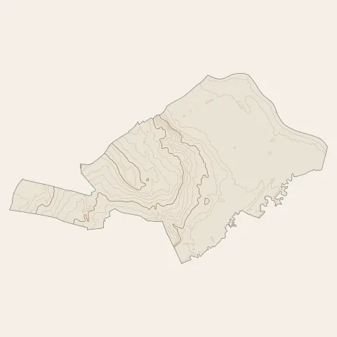 Varennes-le-Grand : courbes de niveau