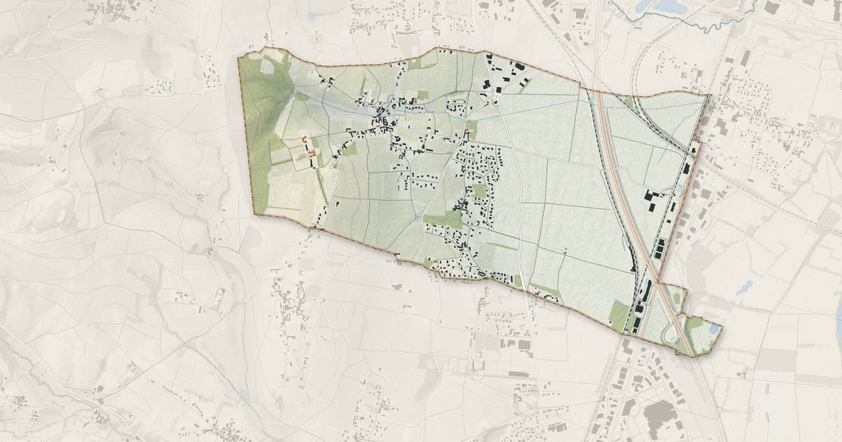 Portrait cartographique de Vinzelles : relief, eau, forêts, bâti et voies, calculés à partir des données de l'IGN