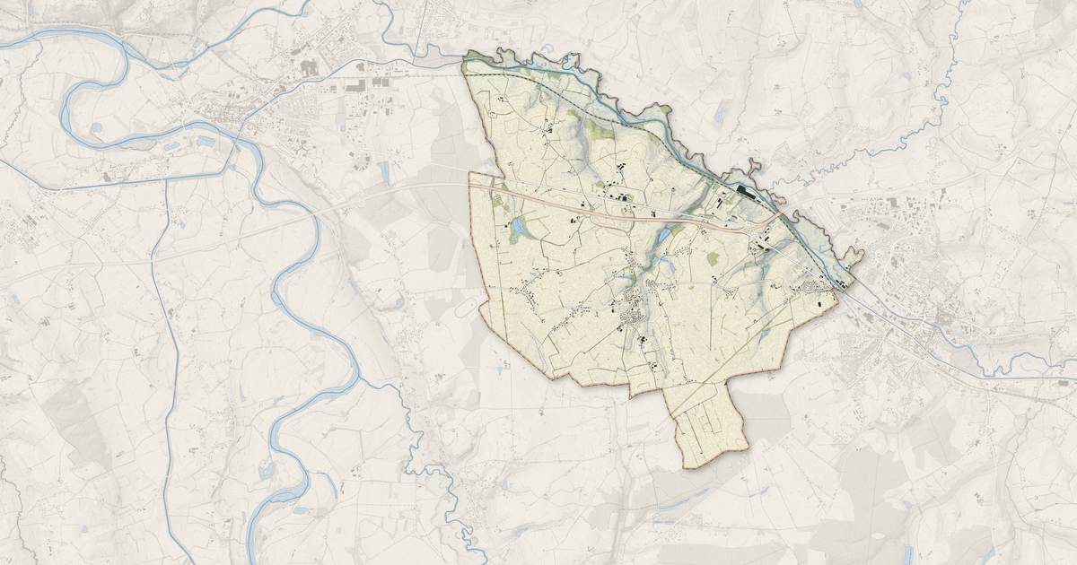 Portrait cartographique de Vitry-en-Charollais : relief, eau, forêts, bâti et voies, calculés à partir des données de l'IGN