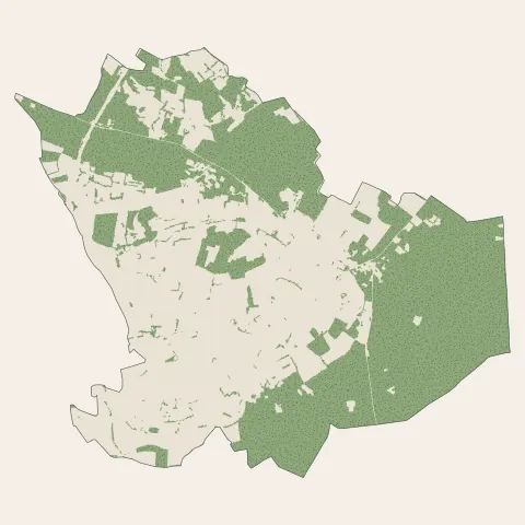 Brette-les-Pins : bois, forêts et landes
