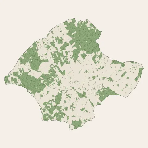 Cérans-Foulletourte : bois, forêts et landes
