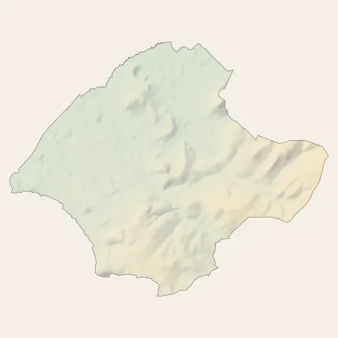 Cérans-Foulletourte : relief