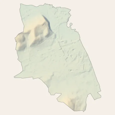 Champagné : relief