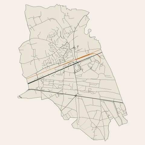 Champagné : voies