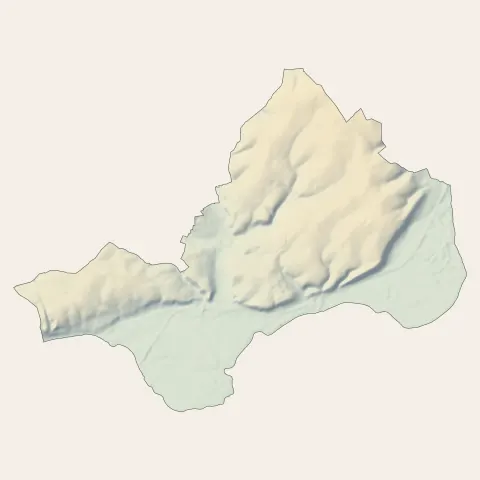 Montval-sur-Loir : relief