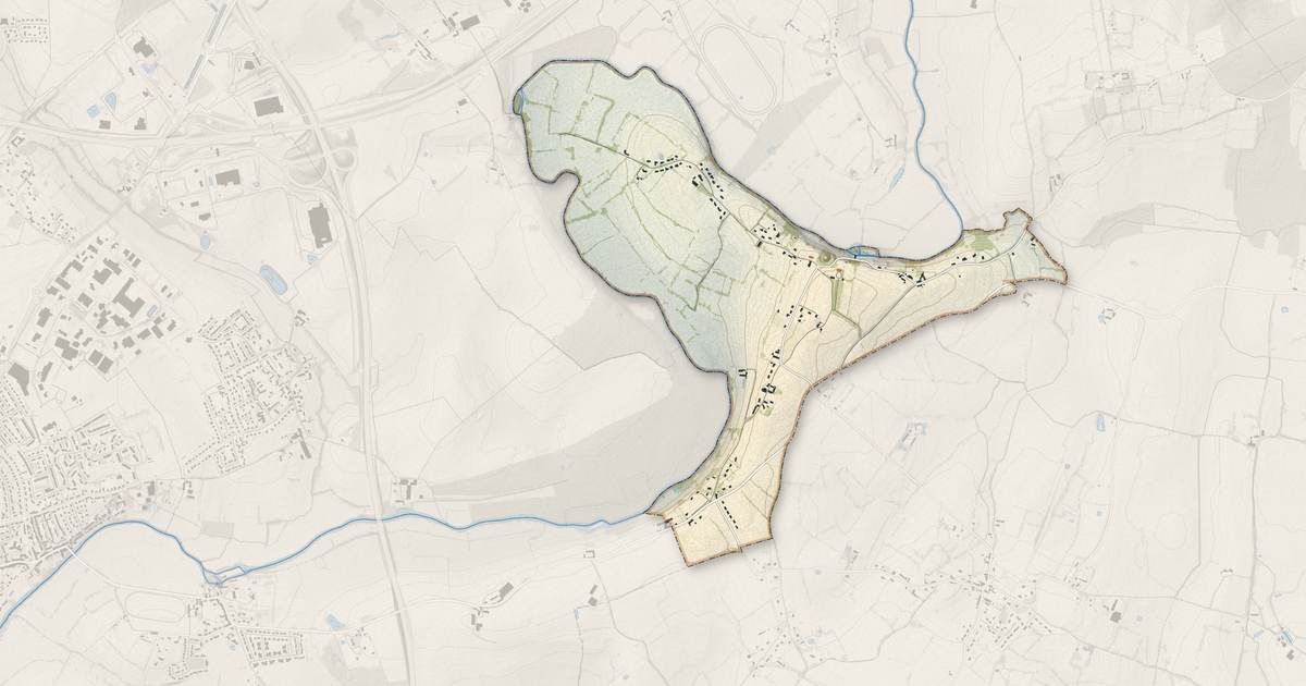 Portrait cartographique de Chenay : relief, eau, forêts, bâti et voies, calculés à partir des données de l'IGN