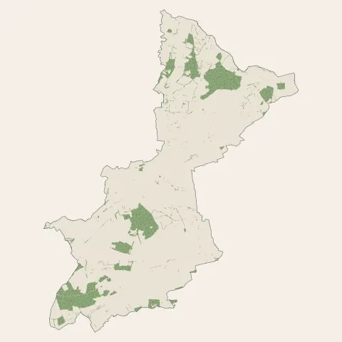 Cherré-Au : bois, forêts et landes