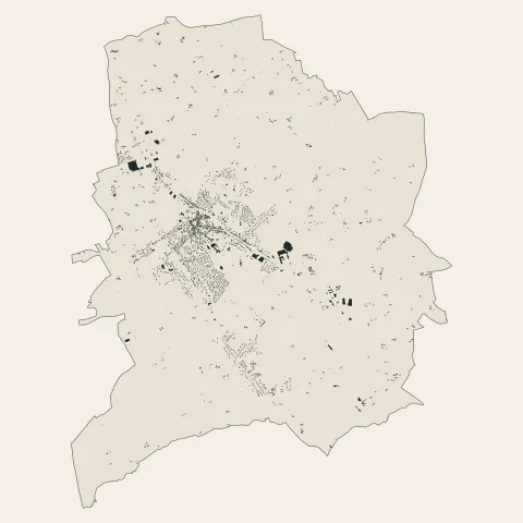 Écommoy : bâti