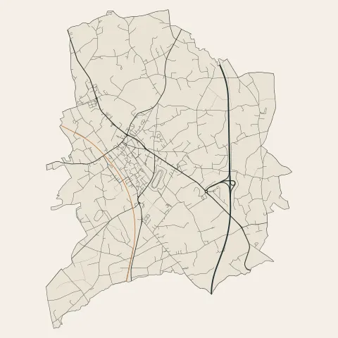 Écommoy : voies