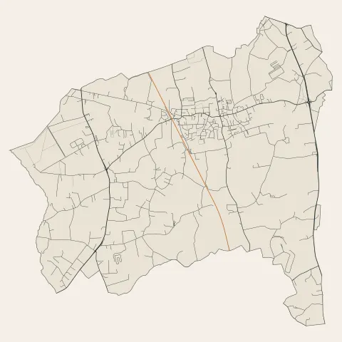 Laigné-Saint-Gervais : voies