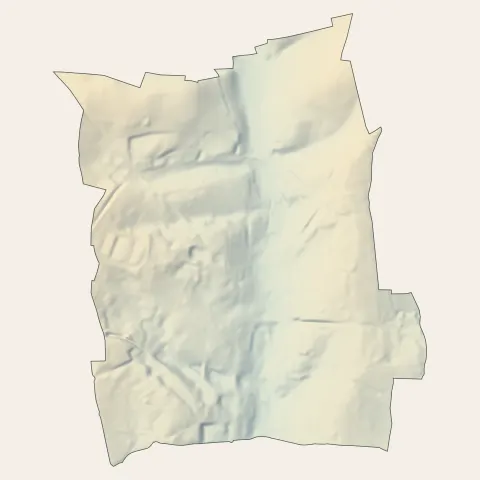 Mamers : relief