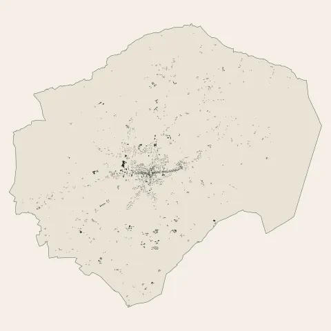 Mayet : bâti