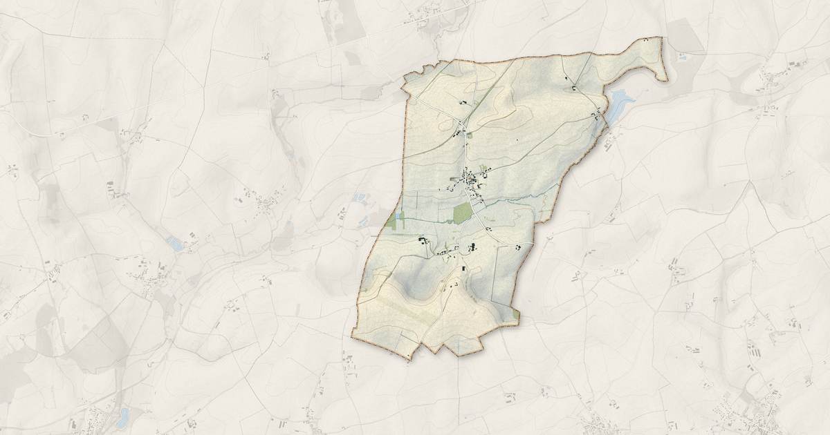 Portrait cartographique de Les Mées : relief, eau, forêts, bâti et voies, calculés à partir des données de l'IGN