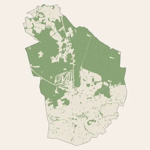Mulsanne : bois, forêts et landes