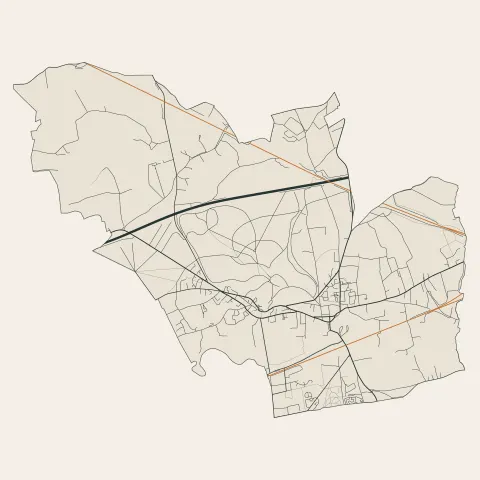 Montfort-le-Gesnois : voies