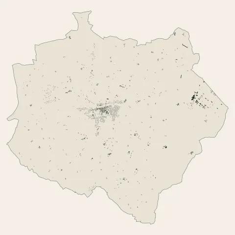 Précigné : bâti