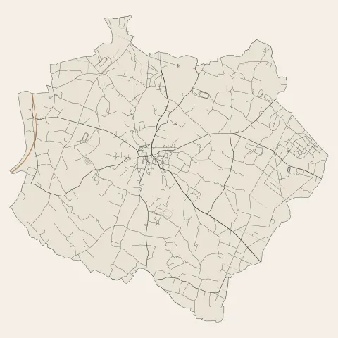 Précigné : voies