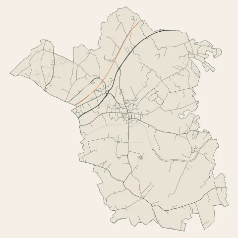 Roëzé-sur-Sarthe : voies