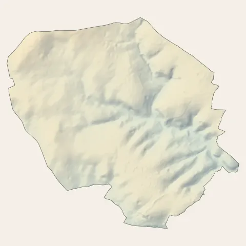Rouillon : relief