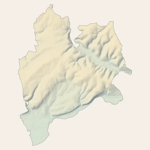 Loir en Vallée : relief