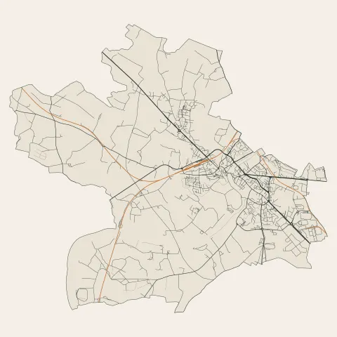 Sablé-sur-Sarthe : voies