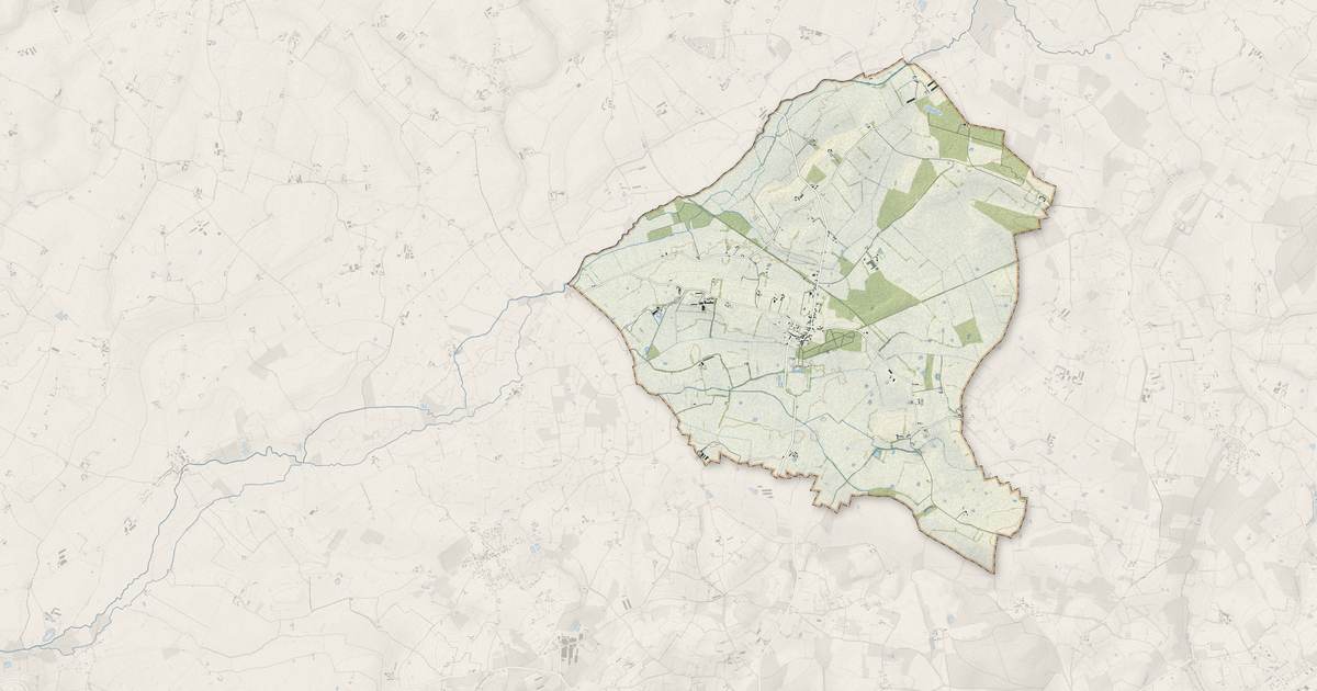 Portrait cartographique de Saint-Aignan : relief, eau, forêts, bâti et voies, calculés à partir des données de l'IGN