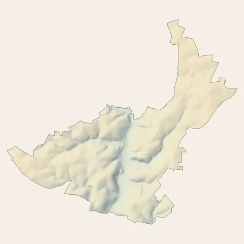 Saint-Calais : relief