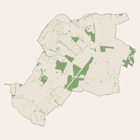 Saint-Paterne - Le Chevain : bois, forêts et landes
