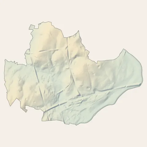 Saint-Saturnin : relief