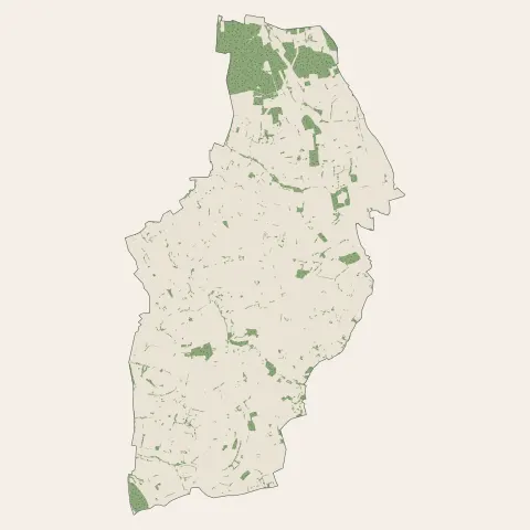 Teloché : bois, forêts et landes