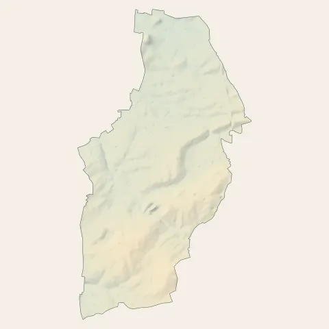 Teloché : relief