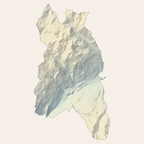 Aime-la-Plagne : relief