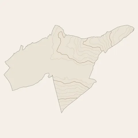 Albertville : courbes de niveau