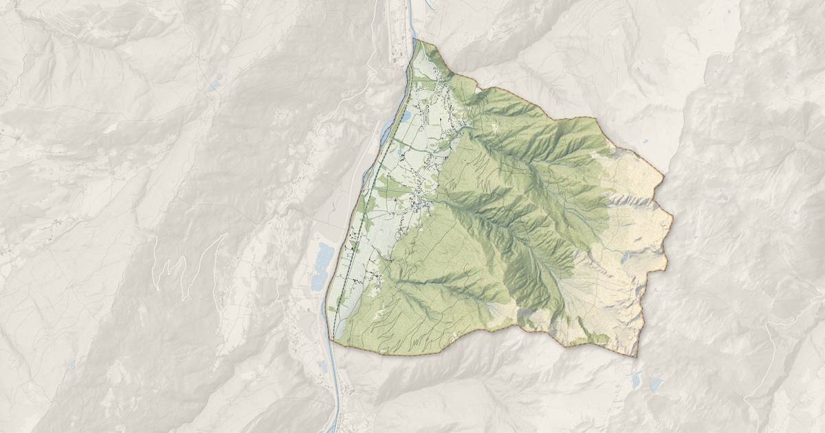 Portrait cartographique de Argentine : relief, eau, forêts, bâti et voies, calculés à partir des données de l'IGN