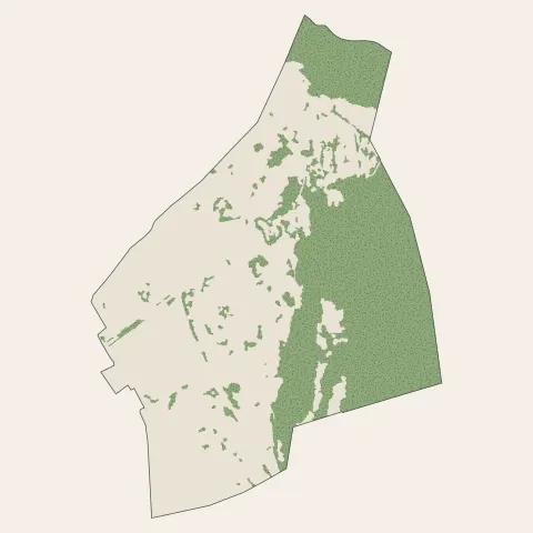 Barby : bois, forêts et landes