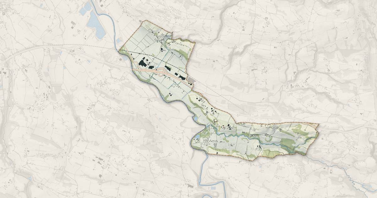 Portrait cartographique de Belmont-Tramonet : relief, eau, forêts, bâti et voies, calculés à partir des données de l'IGN