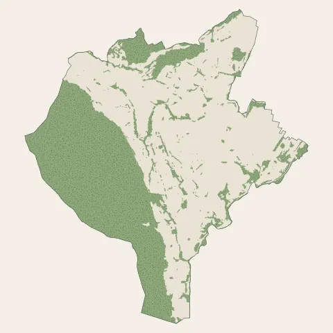 La Biolle : bois, forêts et landes