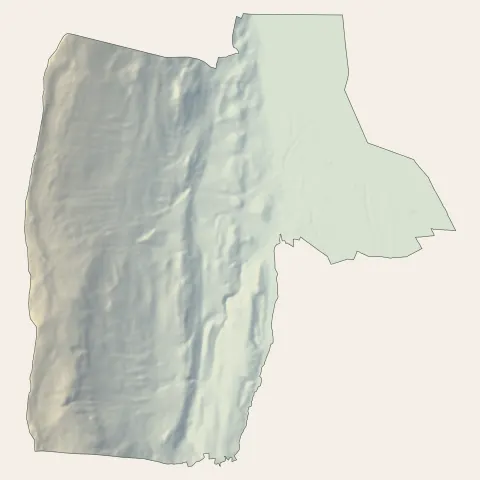 Le Bourget-du-Lac : relief