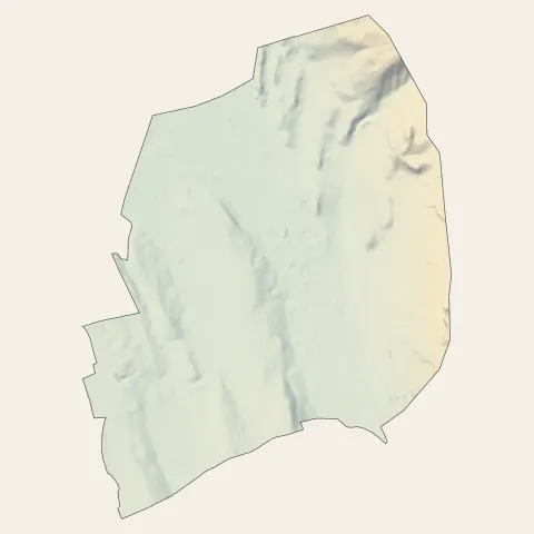 Challes-les-Eaux : relief