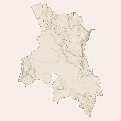 Chambéry : courbes de niveau