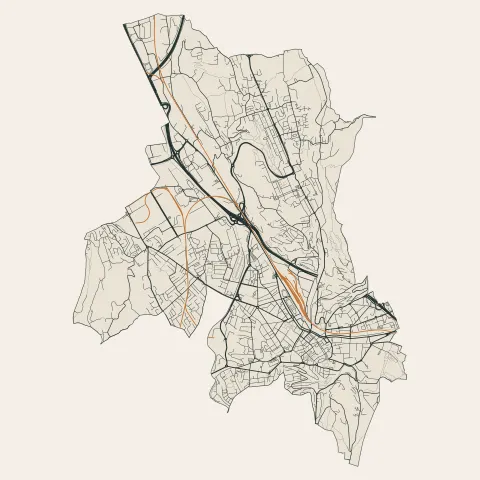 Chambéry : voies
