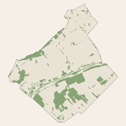Gilly-sur-Isère : bois, forêts et landes