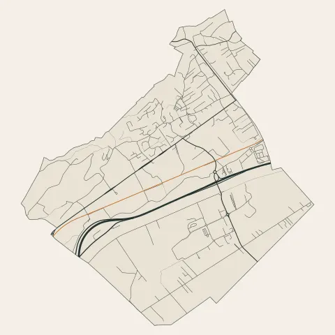 Gilly-sur-Isère : voies